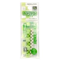 Kokuyo Kado-Keshi Stick Eraser Refill, Light Green (Keshi-U600-4)