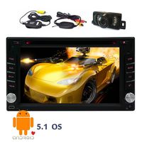 EinCar Android 5.1.1 Car Stereo Radio Receiver 2 Din 6.2'' Touch Screen GPS Car DVD Player in Dash Navigation System 1080P/WiFi/Airplay+Wireless Backup Camera