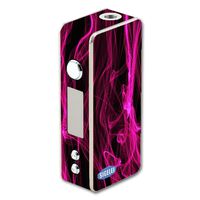Decal Sticker Skin WRAP Pink Smoke for Sigelei 75W