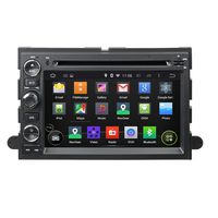 7 Inch Car GPS Navigation for Ford Fusion /Explorer /F150 /Edge /Expedition 2006-2009 Android 5.1 Car Stereo DVD Player w/ Radio+RDS+Bluetooth+WIFI+SWC+AUX In+Free Backup Camera+Free US Map by Indiny