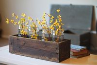 20" Rustic Planters Box (5" - 5.75"T - Tall Version)