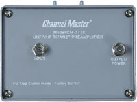 Channel Master CM-7777 Titan 2 Antenna Preamplifier - High Gain - 1 GHz - 54 MHz to 1 GHz