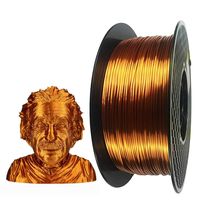 Silk Copper PLA 3D Printer Filament 1.75 mm 1KG 2.2LBS Spool 3D Printing Material CC3D Shine Silky Shiny Metallic Metal Red Purple Copper PLA Filament