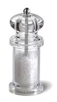 Cole & Mason H50502PT Clear Acrylic Mill Includes Precision Mechanism and Premium Sea Salt Grinder, 5.5"