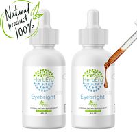 Eyebright B120 (2pcs) Alcohol-Free Herbal Extract Tincture, Super-Concentrated Responsibly farmed Organic Eyebright (Euphrasia spp.) Dried Herb (2x4 fl oz)