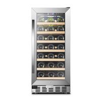 33 Bottle Single Zone, Sinoartizan Compressor Wine Cooler Fridge