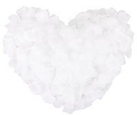 YoungLove 1000 Pieces Artificial Fake Rose Petals Wedding Party Decorations, White
