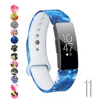 Tkasing Compatible with Fitbit Inspire/Inspire HR Band,Soft Silicone Strap Replacement Wristband Replacement for Fitbit Inspire HR