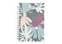 Blue Sky Noteworthy 2019-2020 Academic Year Weekly & Monthly Planner, Durable Flexible Cover, Silver-Tone Twin-Wire Binding, 5" x 8", Britt