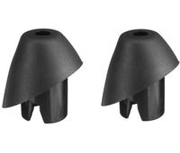 Kerman 2pcs Antenna Ornament Base Grommet Bezel for 07-14 Toyota FJ Cruiser Truck Accessories Replacement Parts OEM 86392-35031 Mount Radio Mast Replaces Best for AMFM Antennas Stereo Receiver Rep