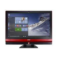 MSI 24GE 2QE 4K-013US 23.6" All-in-One Touchscreen Gaming Desktop i7-4720HQ GeForce GTX960M 16GB 1TB + 128GB SSD  (Black/Red)