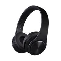 Bluetooth Headphones Over Ear Lightweight, Comfortable for Long-time Wearing, Hi-Fi Stereo Wireless Headphones, Foldable Headset w/Built-in Mic and Wired Mode for PC/Cell Phones/Black