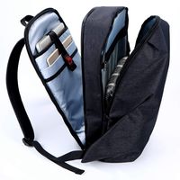 Large Capacity 17 Inch Laptop Backpack, Business Anti Theft School Computer Bag Grey Waterproof shoulder bag USB Charging Port Durable College School Bookbag City Back Pack for Women Men Boy Student