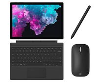 Microsoft Surface Pro 6 2 in 1 PC Tablet 12.3" (2736 x 1824) Touchscreen - Intel Core i5 (up to 3.40 GHz) - 8GB Memory - 128GB SSD - Fanless - Keyboard, Surface Pen and Mobile Mouse - Black (Renewed)