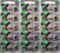 30 Authentic Maxell 371 Silver Oxide 1.55V Batteries