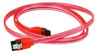 24 Pack 36 Inch SATA 6Gbps Cable W/Locking Latch UV Red, CNE547435