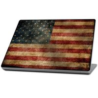MightySkins Protective, Durable, and Unique Vinyl wrap cover Skin for Microsoft Surface Laptop (2017) 13.3" - Vintage Flag, Green (MISURLAP-Vintage Flag)