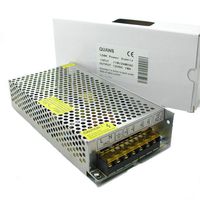 QUANS 110VAC to 12V DC 10A 120W Watt Universal Regulated Switching Power Supply Transformers For LED Strips Display CCTV Radio