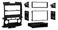 Metra 99-7428B Double DIN/ISO DIN Installation Dash Kit for 2009 Nissan Frontier LE/SE (Black)