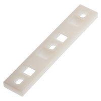 Panduit MTP2S-E6-C Multiple Tie Plate, 2 Bundle, M-S Ties, #6 Screw (100-Pack)