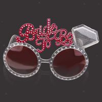 FidgetKute Hen Party Fancy Dress Bachelorette Diamond Ring Fun Glasses Show One Size