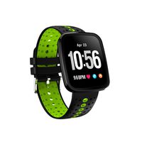 Fitness Bracelet, Waterproof Smart Watch Multi Health Mode Heart Rate monitor Step Calorie Counter Blood Oxygen Pressure Monitor Sports Bluetooth Tracker,Green
