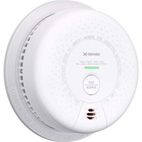 X-Sense 10-Year Battery Combination Smoke and Carbon Monoxide Detector Alarm, Dual Sensor Smoke CO Alarm Complies with UL 217 & UL 2034 Standards, Auto-Check, SC03