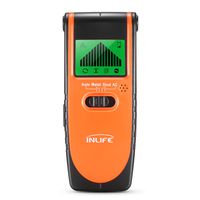 LCD Display Stud Finder Sensor Wall Scanner - 4 in 1 Multi Function Electronic Wall Detector Center Finding for Studs/Edges of Wood/Metal/Live AC Wires Detection