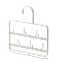 YAMAZAKI home Smart Belt Hanger, White