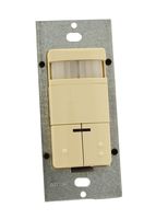 Leviton ODS0D-TDI Dual-Relay, Decora Passive Infrared Wall Switch Occupancy Sensor, Auto-On or Manual-On, 180 Degree, 2100 sq. ft. Coverage, Title 24, Ivory
