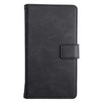 Multifunction Carrying case Travel Organizer Fit JUUL Vape BLU Electronic Cigarette, Yagghe Gray Flip Cover Leather Wallet Case with Card Slot Protective Case for 5.0" to 5.5" Mobile Phone