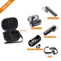 Aproca Hard Carry Travel Case fit ENACFIRE E18 / Plantronics 88120-41 M165 / SoundPEATS True/Plantronics M180 / AMINY Bluetooth Headset