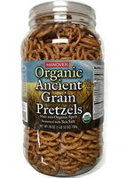Hanover Organic Ancient Grains Spelt Pretzels, 28 Oz. Barrel by Hanover