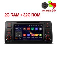 MUCWAUTO for BMW E46/320/325 Auto GPS Navigation7 Inch Android 9.0 Car Media Player with WiFi Radio DVD Player Rear Camera