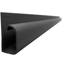 J Channel Cable Raceway - Black - 48" Length