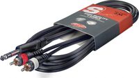 Stagg 10ft. Y Cable - Stereo Phone Plug / 2 x Male RCA