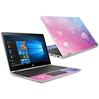Mightyskins Skin Compatible with Hp Pavilion X360 15.6" (2018) - Pink Diamond | Protective, Durable, and Unique Vinyl Decal Wrap Cover | Easy to Apply, Remove, and Change Styles | Made in The USA