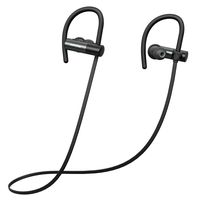 Mpow D4 Bluetooth Headphones, IPX7 Waterproof Sports Earphones w/Mic, HD Sound, 8 Hours Playtime, Secure Comfort Fit Metal Earbuds for Running, Jogging, Cycling, Exercising, Black