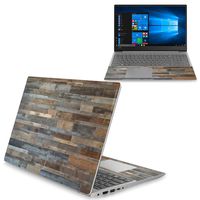MightySkins Skin Compatible with Lenovo Ideapad 330S 15" (2018) - Gray Wood | Protective, Durable, and Unique Vinyl Decal wrap Cover | Easy to Apply, Remove, and Change Styles | Made in The USA