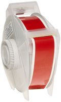 Brady 76625 GlobalMark 100' Length x 1.125" Width, B-569 Hi-Performance Polyester, Red Tape