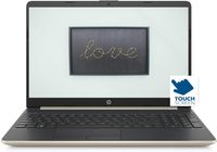 Hp 15 Premium Laptop Computer PC, 15.6 inch HD Touchscreen Micro-Edge Display, 8th Gen Intel Core i3-8145U up to 3.9GHz, 8GB DDR4 256GB SSD USB 3.1 Type-C 802.11ac BT 4.2 HD Camera Win 10 Pro-Gold