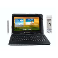 LINSAY New F10XHDBK Quad Core with Black Leather Keyboard 1 GB RAM DDR3 8 GB