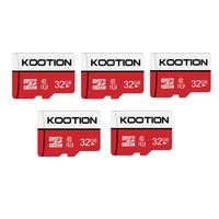 KOOTION 5 X 32 GB Micro SD Card Ultra Class 10 Micro SDHC Memory Card UHS-I High-Speed TF Card R Flash, C10, U1