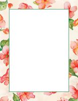 Great Papers! Watercolor Bloom Letterhead, 80 Count, 8.5"x11" (2012388)