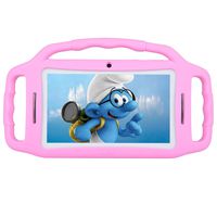 Kids Tablet Android 7.1, 7 Inch, HD Display, Quad Core, Children Tablet, 1GB RAM + 8GB ROM, with WiFi, Dual Camera, Bluetooth, Educational,Touch Screen Kid Mode,Parental Control (D red)