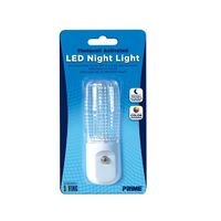 Prime Wire & Cable NLACG33 LED Automatic 7-Color Changing Cylinder Night Light, 1-Pack