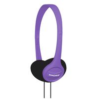 Koss KPH7V Portable On-Ear Headphone with Adjustable Headband - Violet