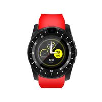 Smart Watch with SIM Card Call for Kids, Music Enjoyment, Tracking for Sports and Sleep. Anti-Lost for Mobile Phone. Touch Screen, Serves as Fashionable Gift for Students_Red