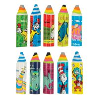 Raymond Geddes Dr. Seuss Crayon Eraser 24/Bag Eraser (70486)