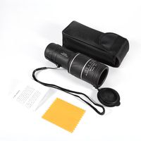 Monocular Telescope 40 x 60 HD Vision Telescope Pocket Focus Monocular Night Vision Green Film Optics Monocular